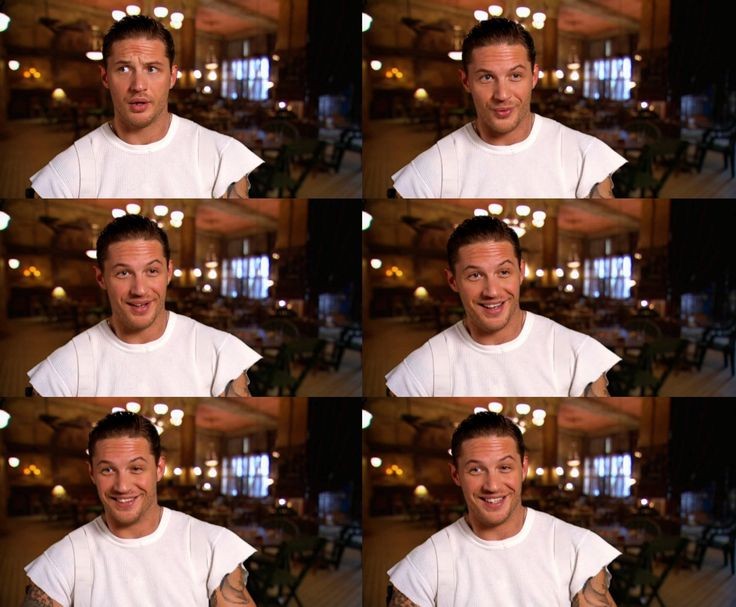 tom hardy with his eames hair all in place on the...