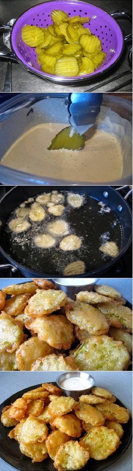 Food & Drink: Fried Pickles...delicious. I, ge...