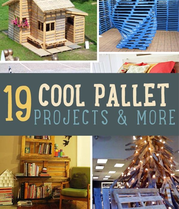 19 Cool Pallet Projects | Pallet Furniture and Mor...