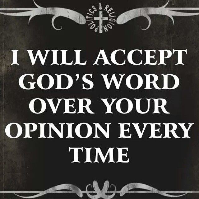 Never take mans word concerning The Bible. Check f...