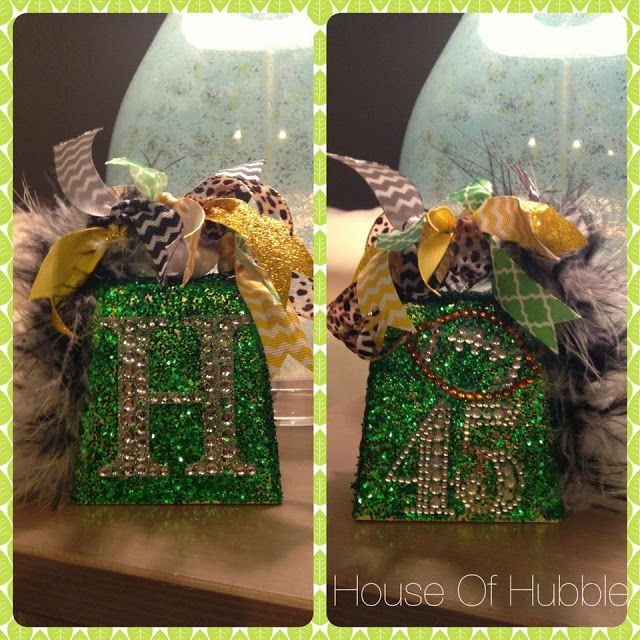 blinged out cow bells for game night #cheerleading...