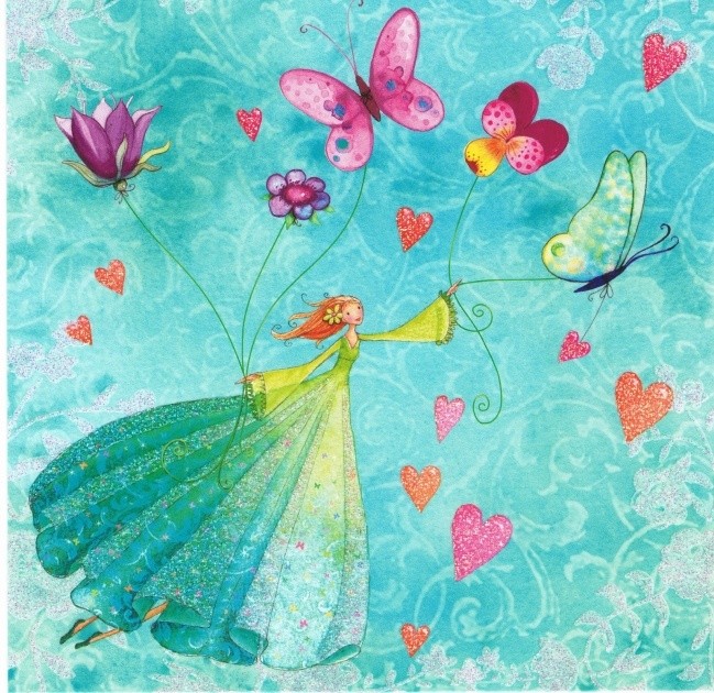 Mila Marquis art butterflies illustration
