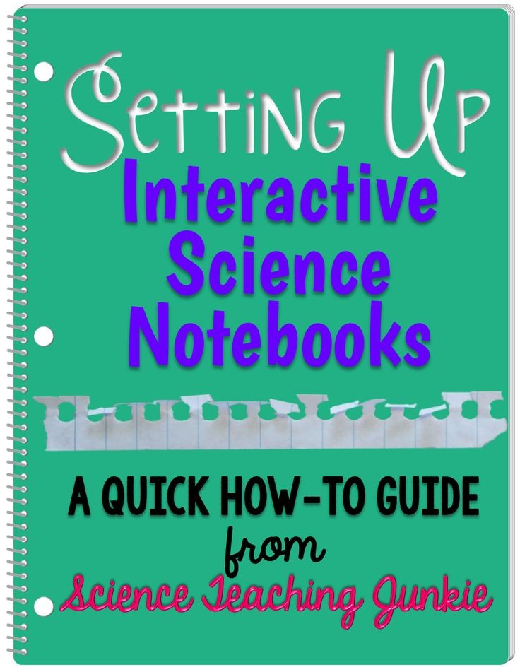 Setting Up Interactive Science Notebooks