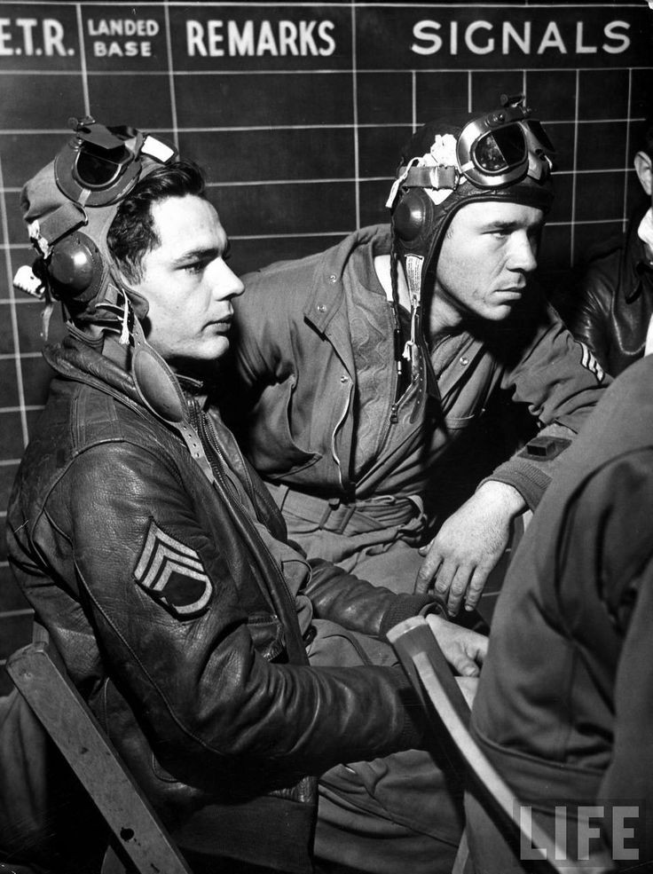 B-17 Pilots ~Strapped into metal behemoths - men l...