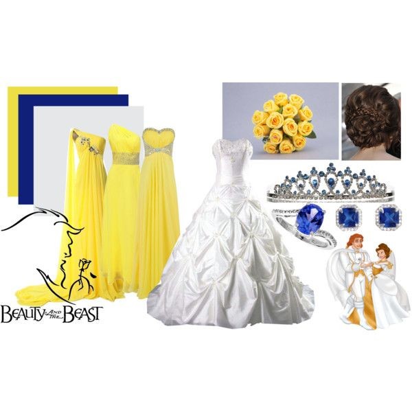 "Beauty and the Beast Wedding" by neverland-baller...