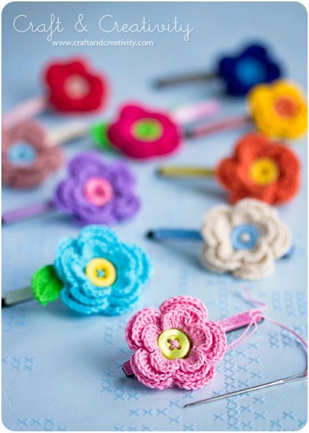 Cynthia Banessa | Ten Crochet Hair Accessories | h...