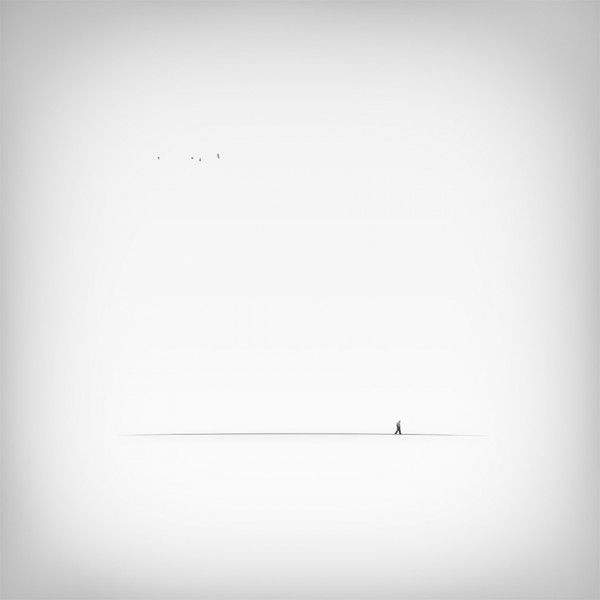 Minimalist Black and White Photography by Hossein...