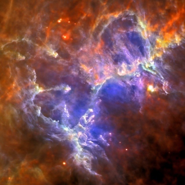 Supernova Remnant SNR 0519: Deep Space Explosion P...