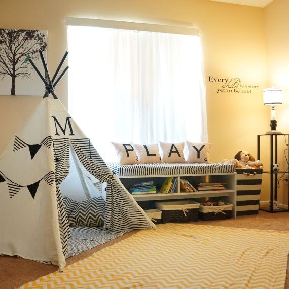 Adorable, personalized teepee - would be awesome i...