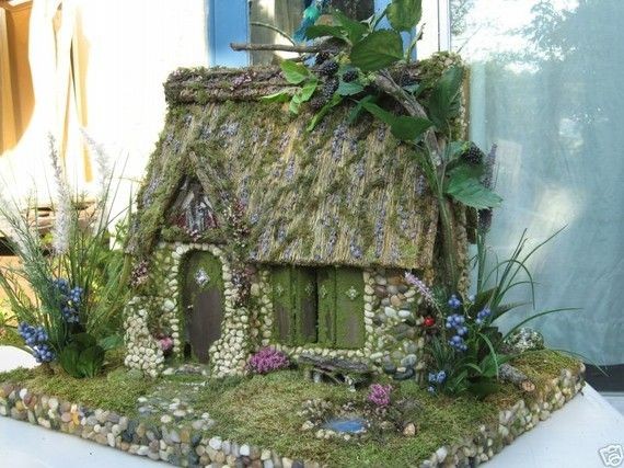 Port Meadow Cottage Fairy House:  http://www.etsy....