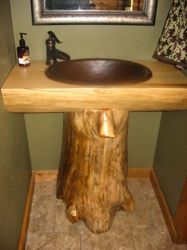 www.loghome bathrooms | Our Log Home Model | Osaki...