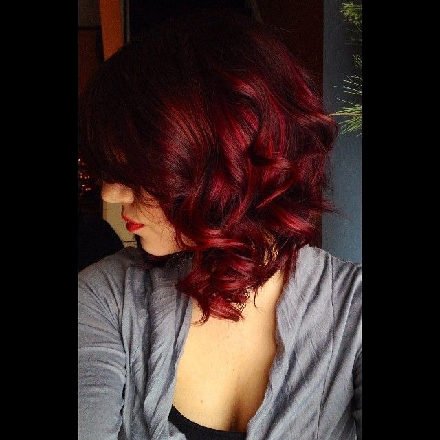 ♥♥ red #withhighlights Get this look a...