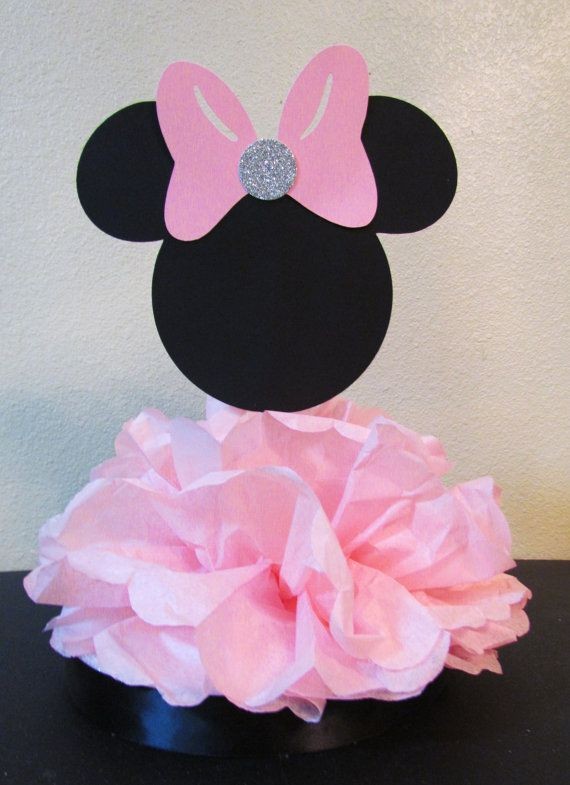 Minnie Mouse Centerpiece Birthday Party or Baby Sh...