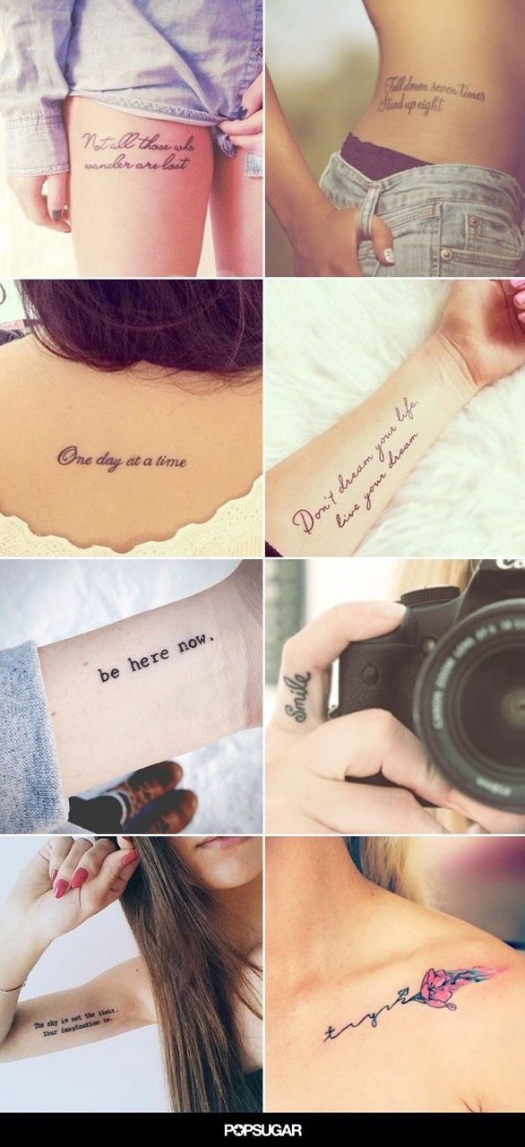 44 Quote Tattoos That Will Change Your Life