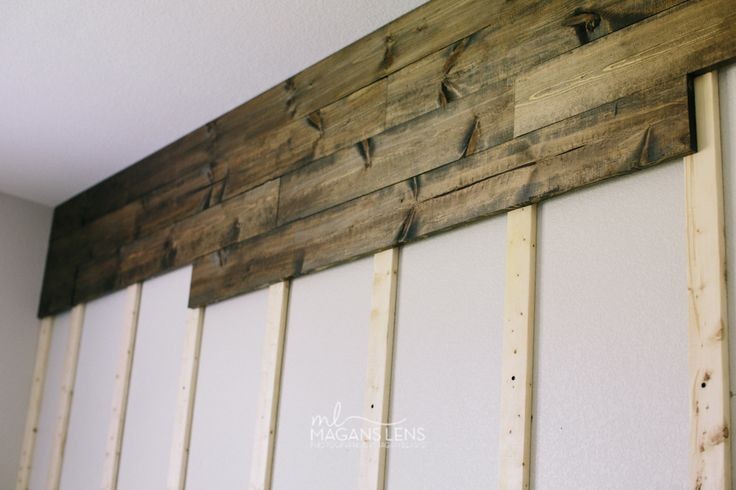 Close-Up of Wood on Bedroom Wall & Structure B...