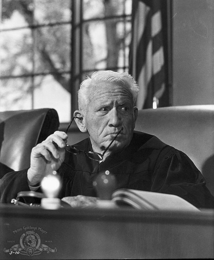 Spencer Tracy in JUDGMENT AT NUREMBERG (1961)