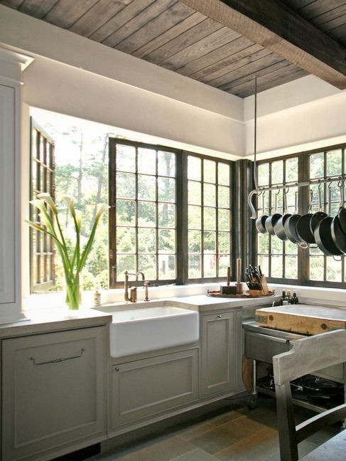 This is what I want to do in my kitchen. Window wa...