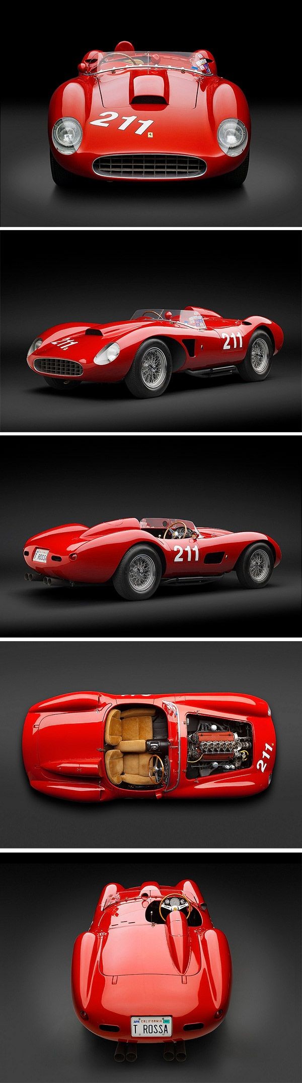 How incredibly gorgeous is this car? Ferrari 625 T...