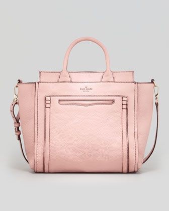 claremont drive marcella tote bag, pink champagne...