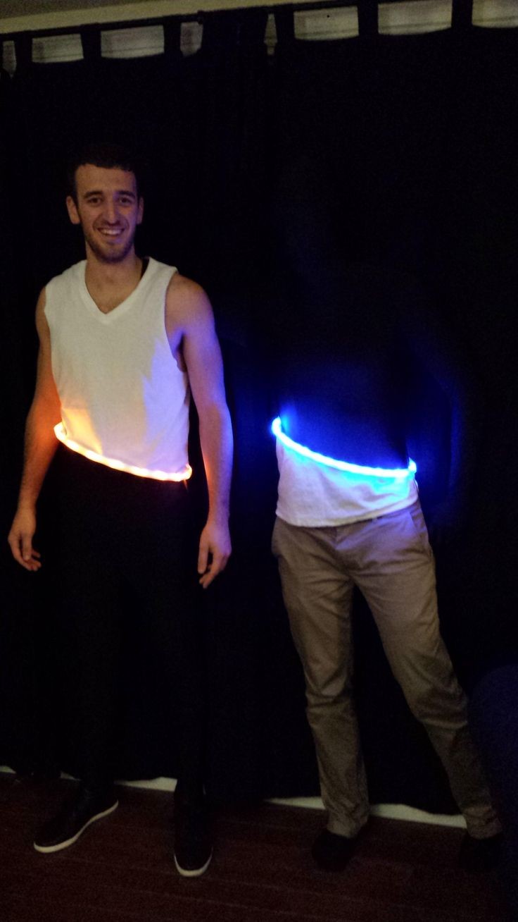 My buddy and I went as portals for Halloween - Img...