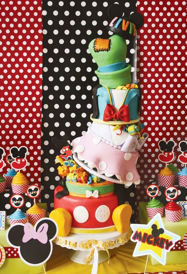 Disney Carnival Birthday Party with Mickey & F...