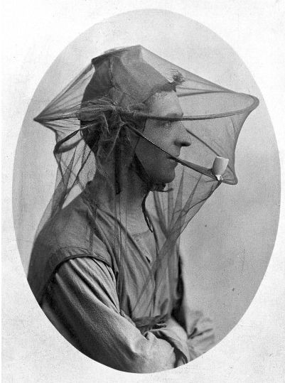 vintage beekeeping hat.