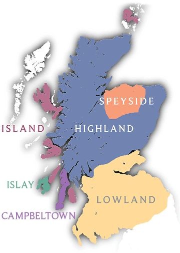 The Scotch regions of Scotland.  The roommates and...