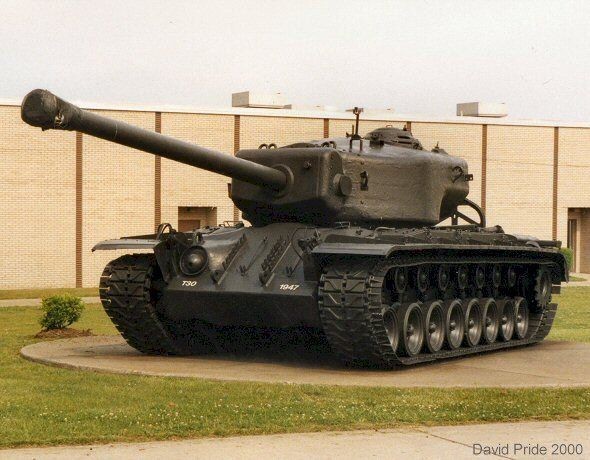 The T30 Heavy Tank was a World War II American tan...