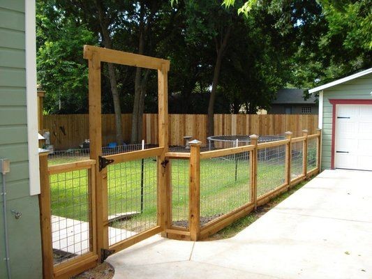 Welded Wire Fences welded-wire-wood-fences –...