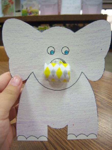 elephant crafts for preschoolers | originally from...