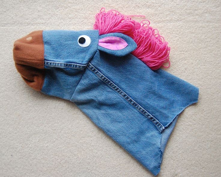 Pattern for making a stick horse/unicorn from old...
