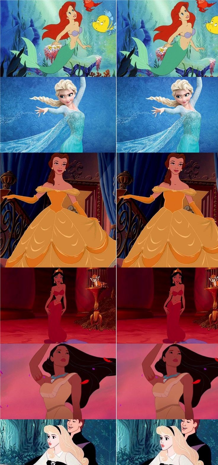 What if Disney princesses had realistic waistlines...