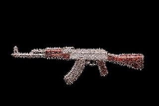 Don't Touch - gun with thorns, Nancy Fouts
