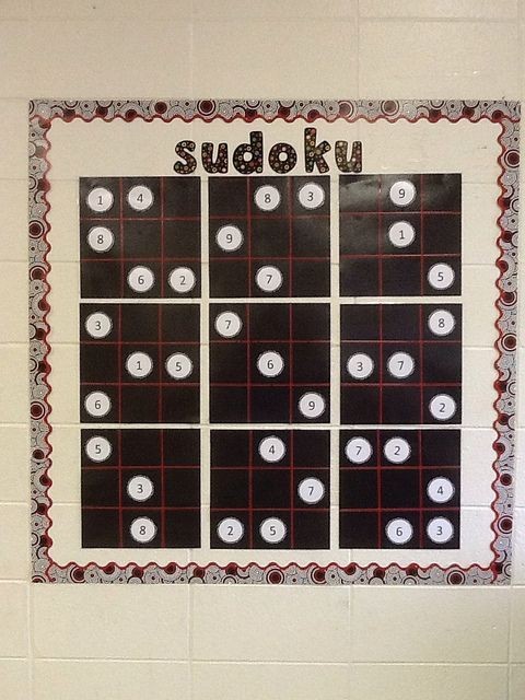Love this interactive sudoku math board!  This wou...