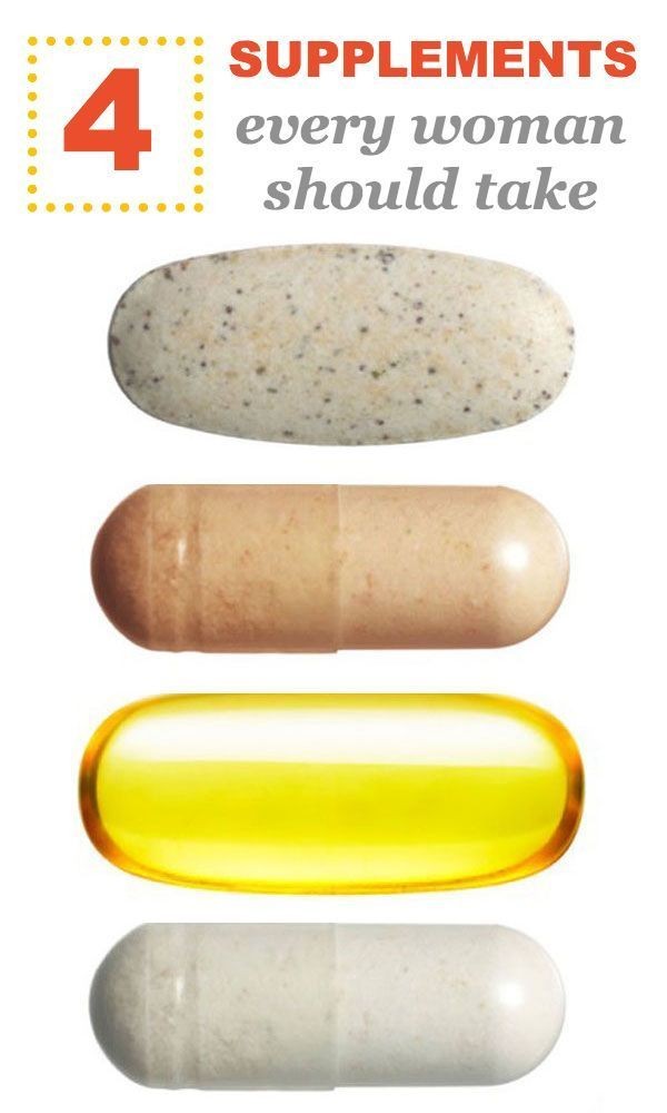 4 Supplements Every Woman Should Take