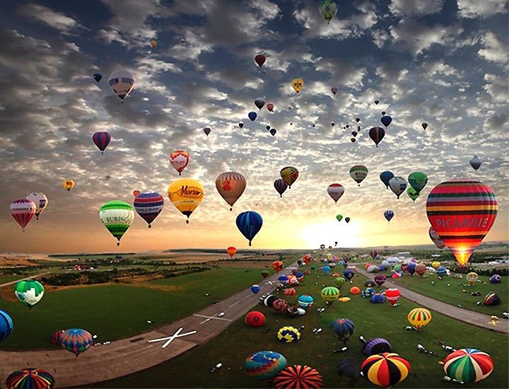 Lorraine Mondial Air Balloons Festival in Chambley...