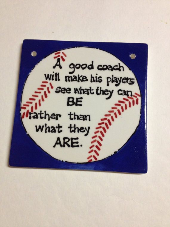 Coach Gift A Sports Tile Baseball/ Soccer/ by TheT...