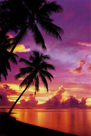 Tahitian Sunset ... wander or simply relax on any...