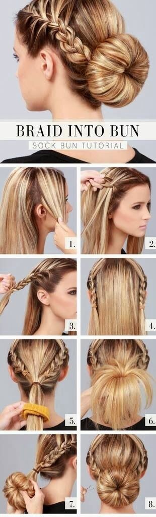 Fashionable Hairstyle Tutorials for Long Thick Hai...