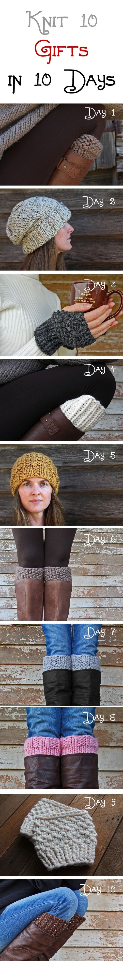 Knit 10 Gifts in 10 Days | Brome Fields - knitting...