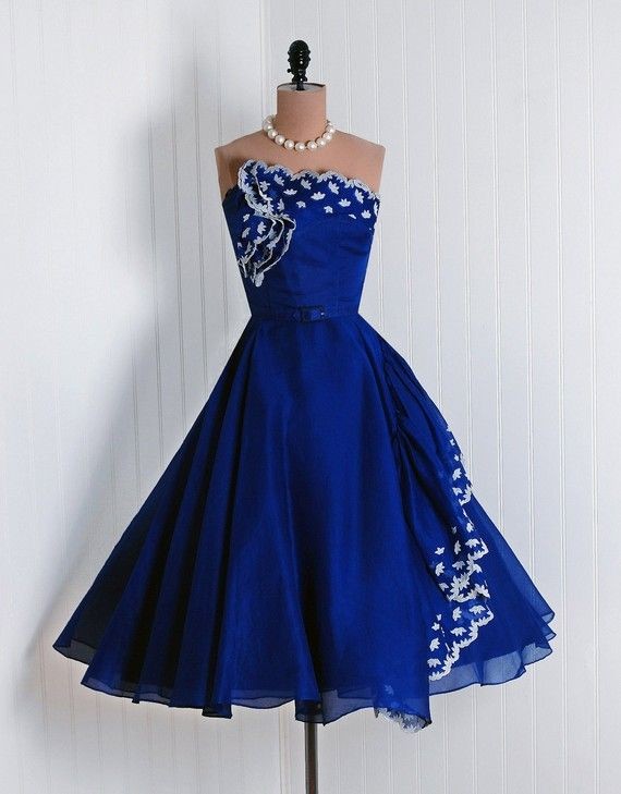 Evening Dress, Jack Herzog: 1950's, American, embr...