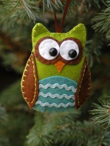 I made a bunch of these adorable little owls over...