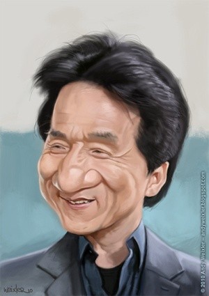 Jackie Chan Caricatures