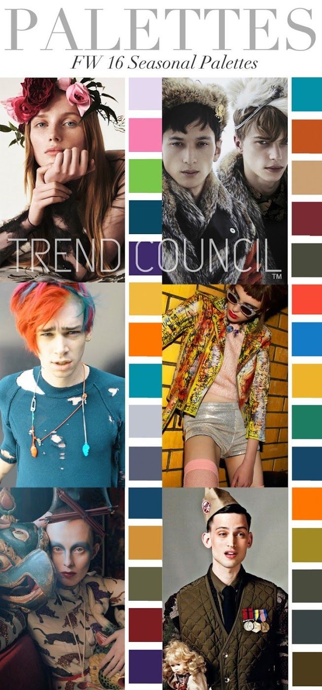 TRENDS // TREND COUNCIL - WOMEN'S AND MEN'S COLOR...