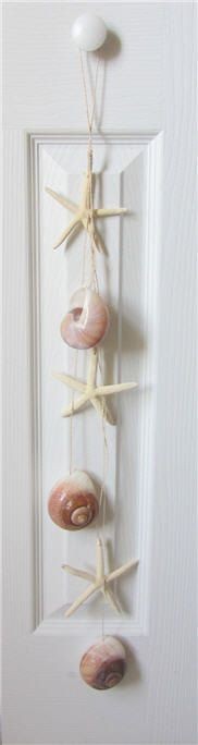 Beach Decor Starfish and Shell Garland by CereusAr...