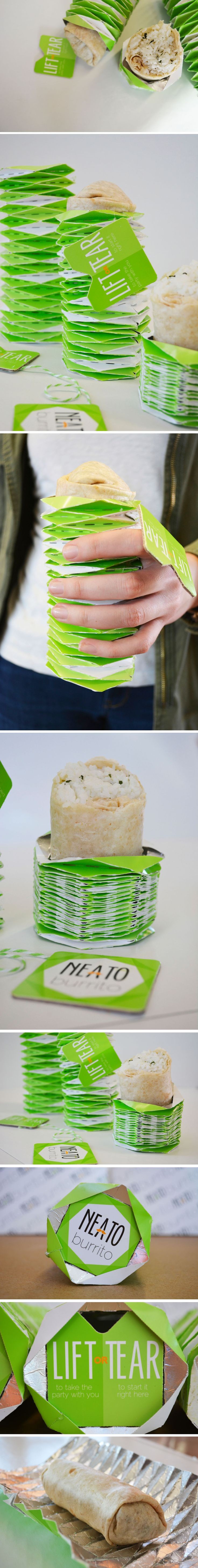 Neeto Burrito Student Packaging Concept