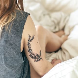 This gorgeous fern. | 26 Stunning Tattoos For Natu...