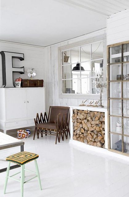 a scandinavian home with vintage & industrial...
