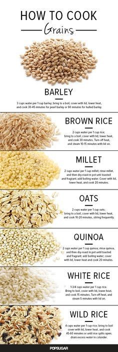 A Guide to Cooking Everything From Oats to Rice