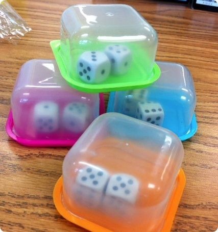 Controlled dice - no more flying around the room....